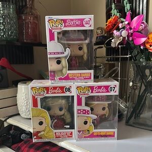 Funko Pop Barbie Collectible Set